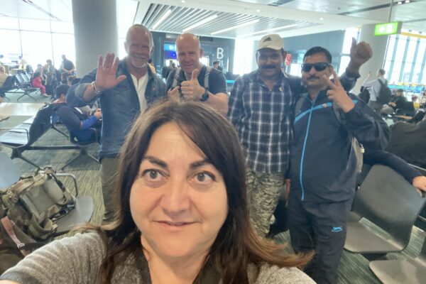 Ilge Karancak, and the rescue team at the airport headed to Turkey.